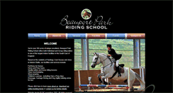 Desktop Screenshot of beauportparkridingschool.co.uk